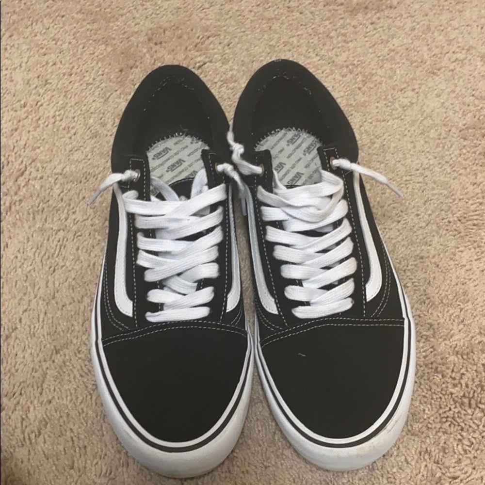 Men’s Black White Vans